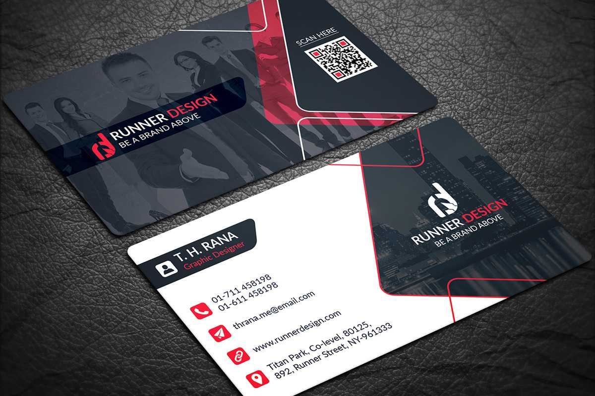 200 Free Business Cards Psd Templates – Creativetacos For Name Card Template Psd Free Download