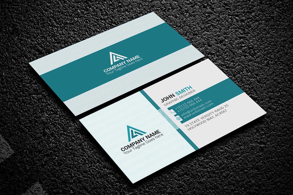 200 Free Business Cards Psd Templates – Creativetacos For Template Name Card Psd