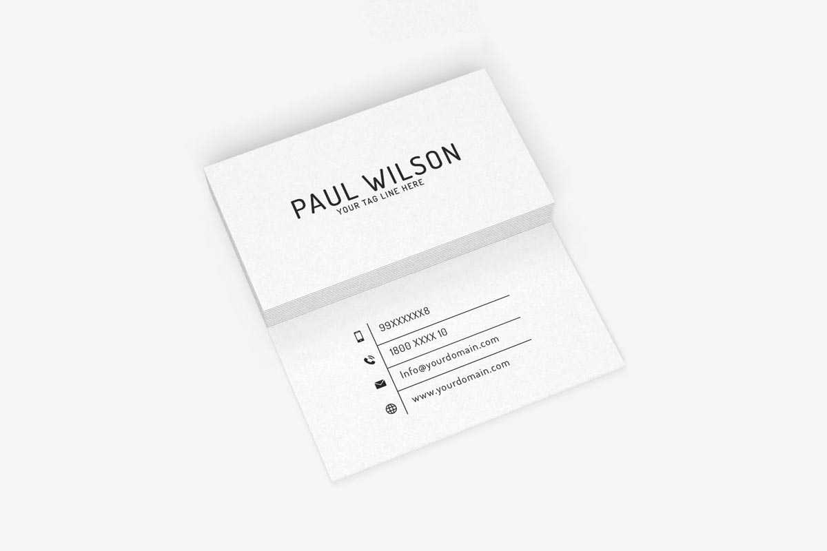 200 Free Business Cards Psd Templates – Creativetacos In Business Card Size Psd Template