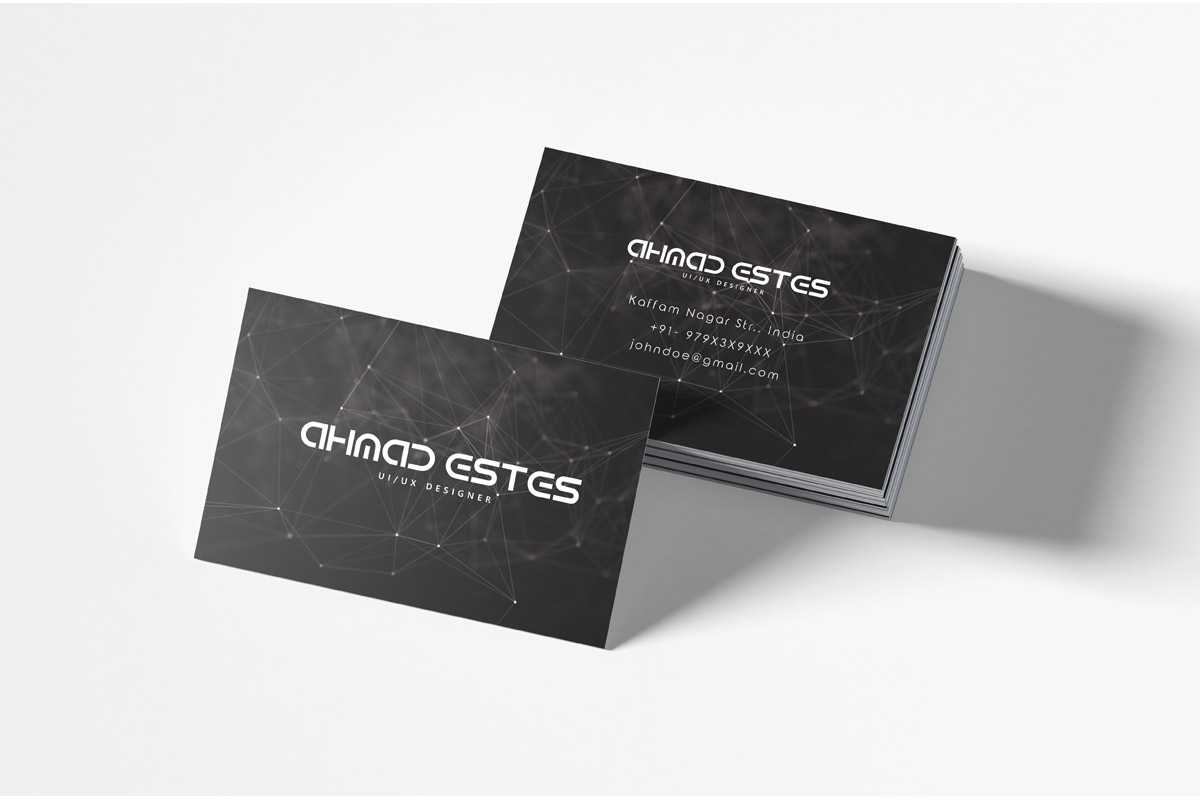 200 Free Business Cards Psd Templates – Creativetacos Intended For Blank Business Card Template Photoshop