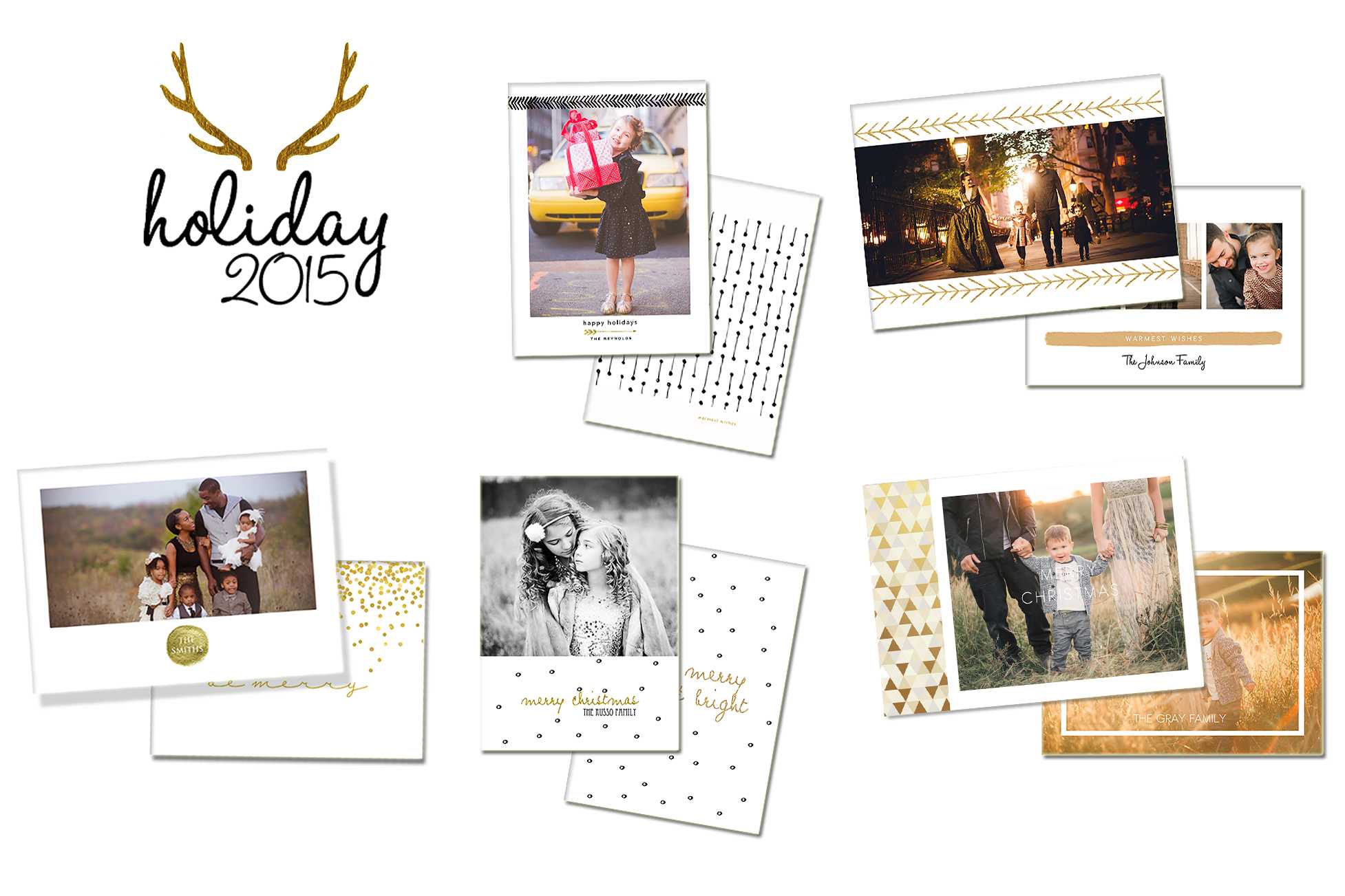 2015 Holiday Card Templates For Photographers With Regard To Holiday Card Templates For Photographers