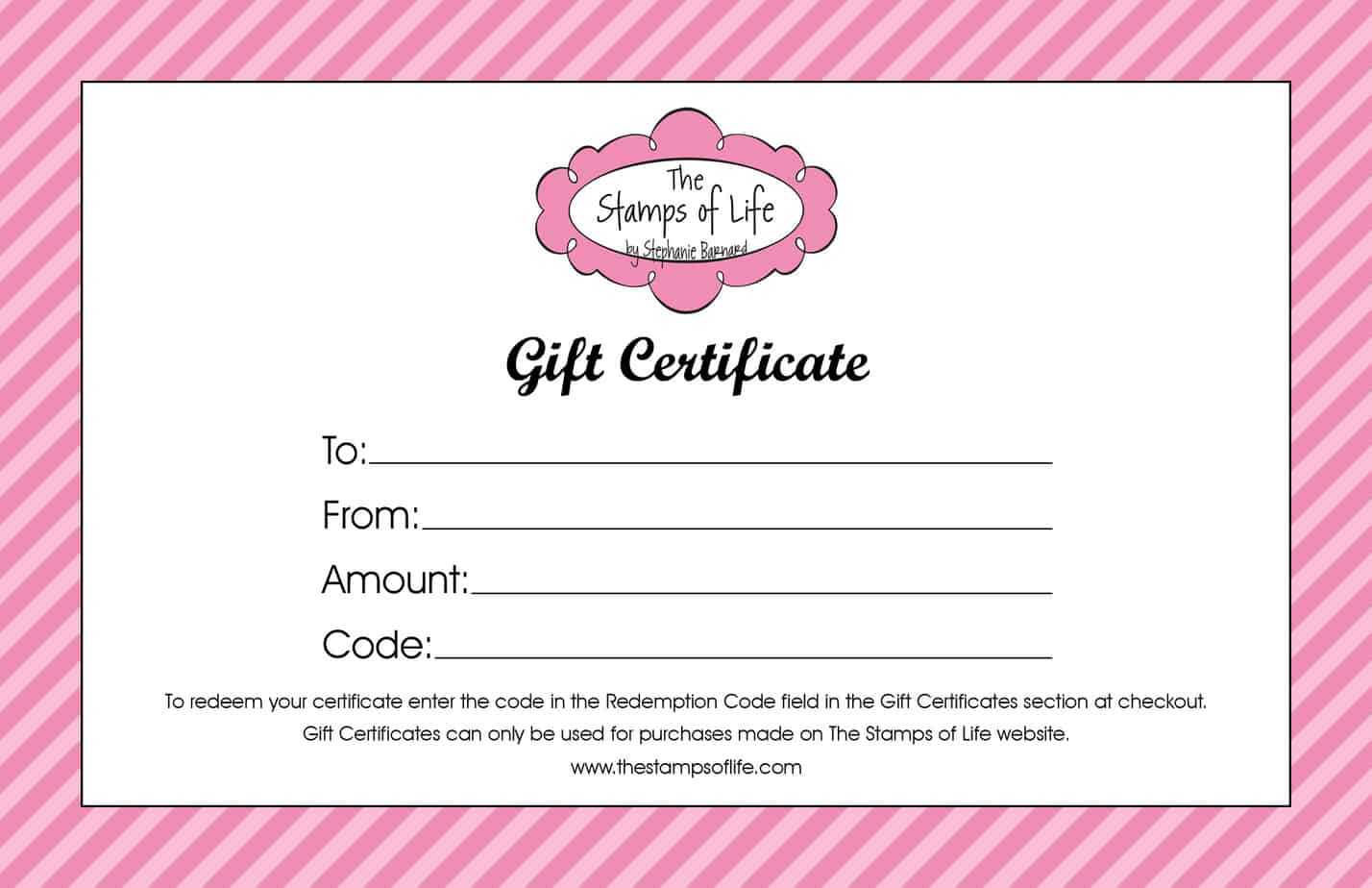 21+ Free Free Gift Certificate Templates – Word Excel Formats Inside Gift Certificate Log Template