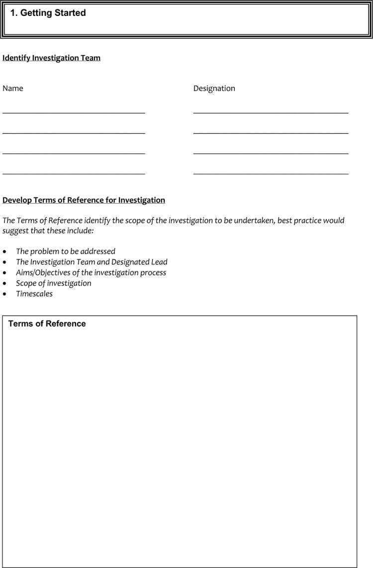24+ Root Cause Analysis Templates (Word, Excel, Powerpoint Intended For Failure Investigation Report Template