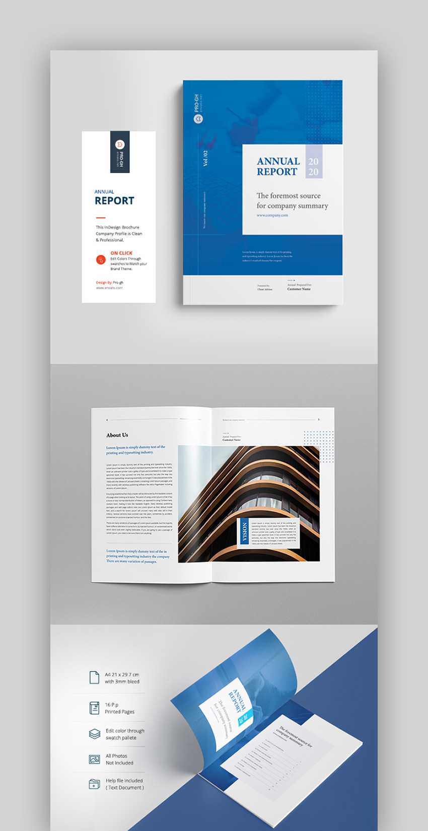 25+ Best Annual Report Templates – With Creative Indesign Throughout Chairman's Annual Report Template