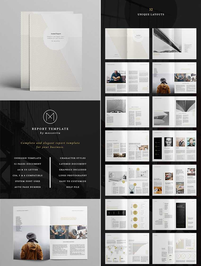 25+ Best Annual Report Templates – With Creative Indesign Within Free Indesign Report Templates