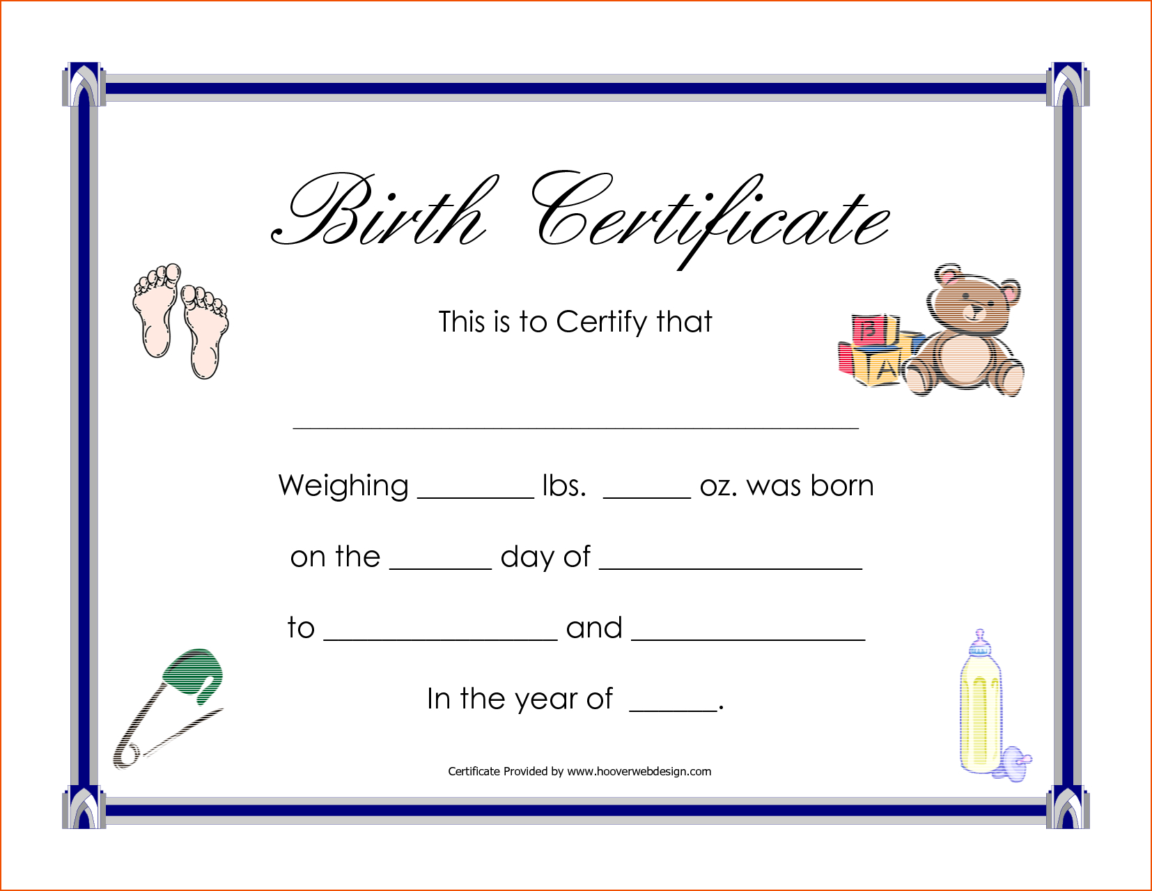 26 Images Of Egg Baby Boy Birth Certificate Template | Zeept With Regard To Girl Birth Certificate Template