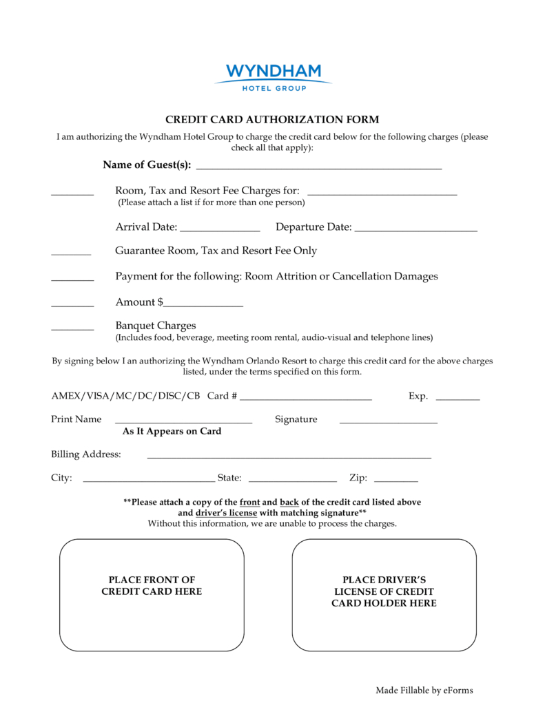 27+ Credit Card Authorization Form Template Download (Pdf Intended For Credit Card Payment Form Template Pdf
