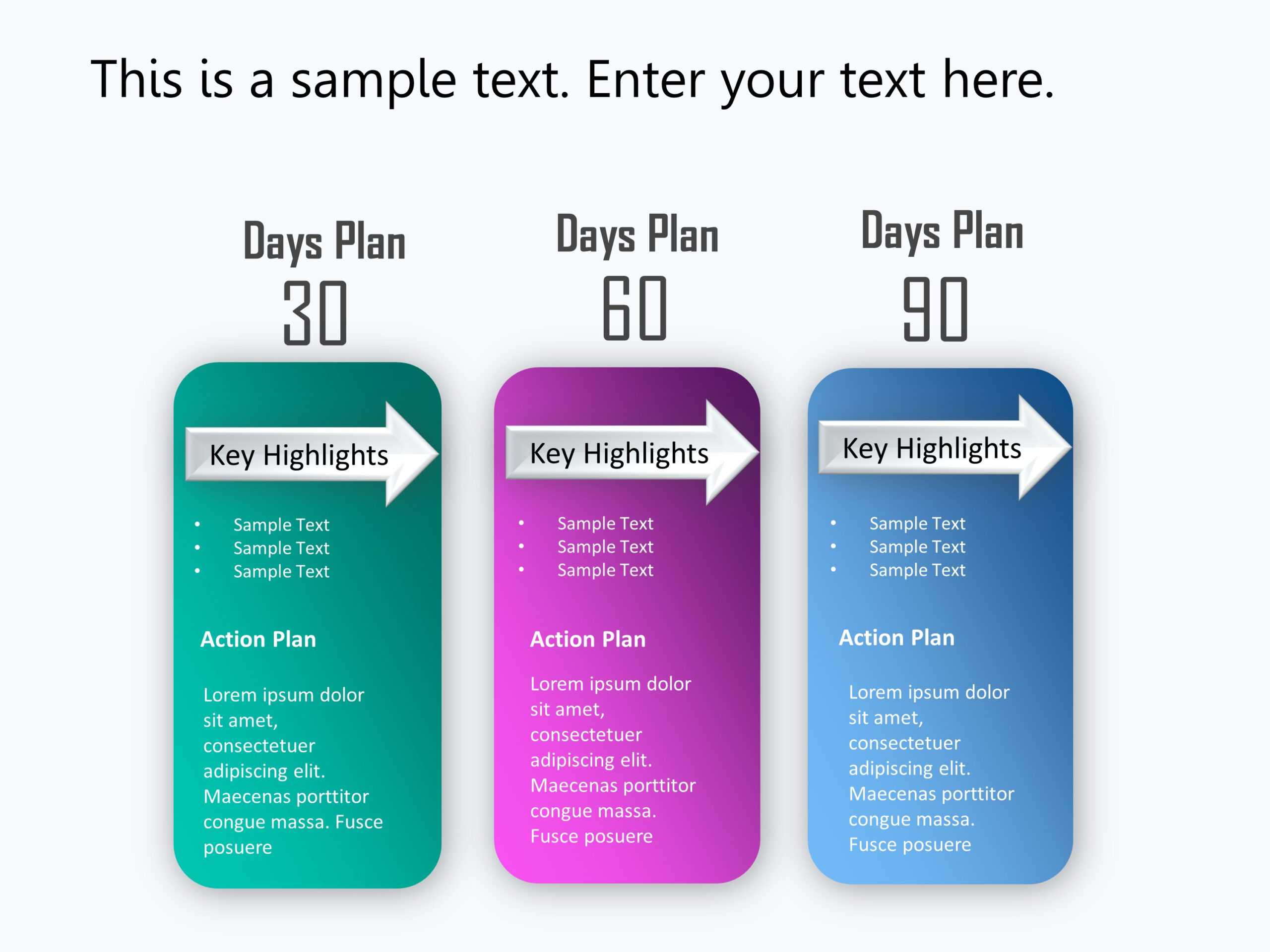 30 60 90 Day Plan Powerpoint Template 1 | 30 60 90 Day Plan With 30 60 90 Day Plan Template Powerpoint