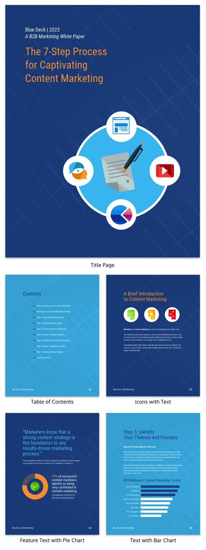 30+ Business Report Templates Every Business Needs – Venngage In White Paper Report Template