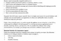 30+ Business Report Templates &amp; Format Examples ᐅ Template Lab regarding Company Report Format Template