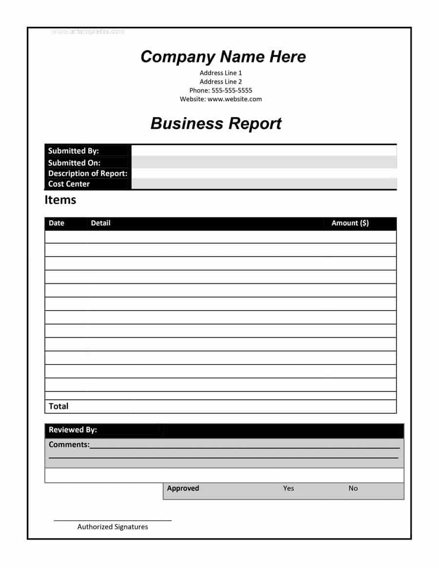 30+ Business Report Templates & Format Examples ᐅ Template Lab Within Report Writing Template Download