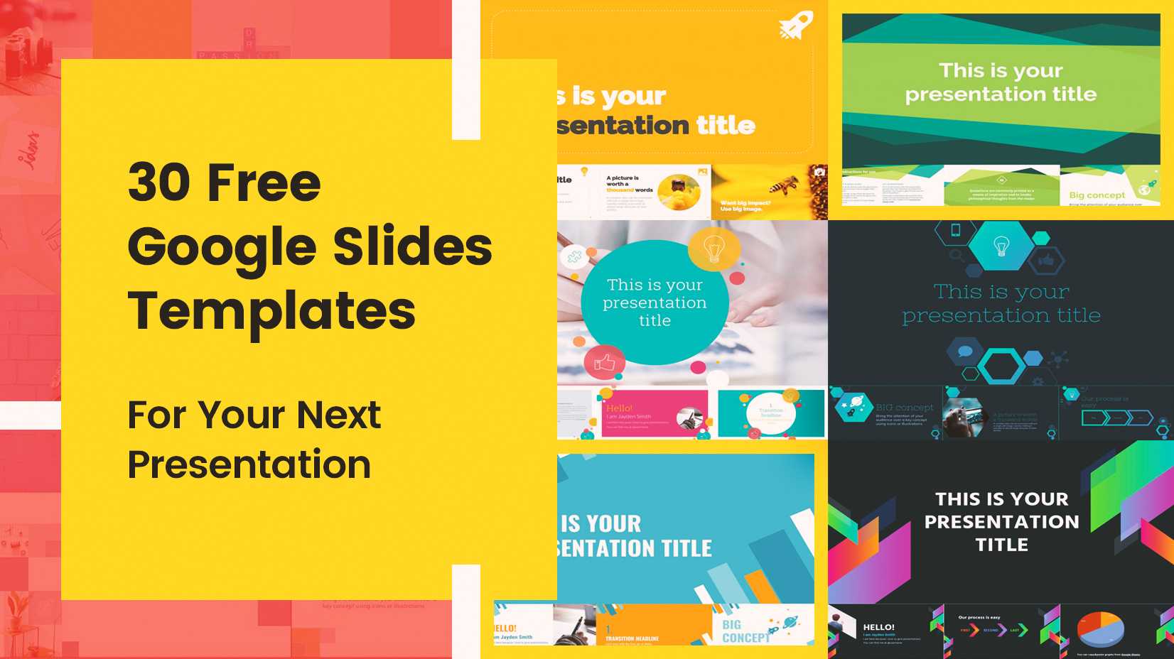 30 Free Google Slides Templates For Your Next Presentation For Powerpoint Slides Design Templates For Free
