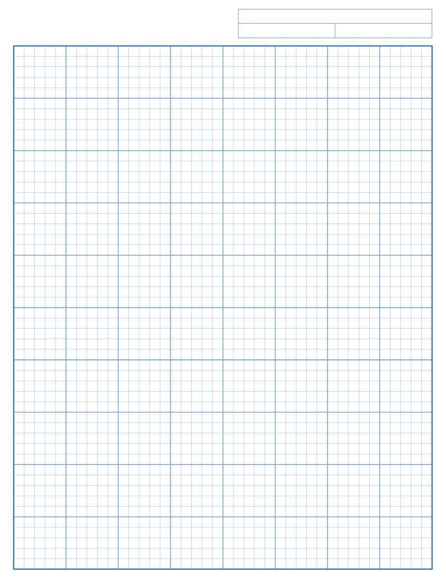 30+ Free Printable Graph Paper Templates (Word, Pdf) ᐅ Inside Graph Paper Template For Word