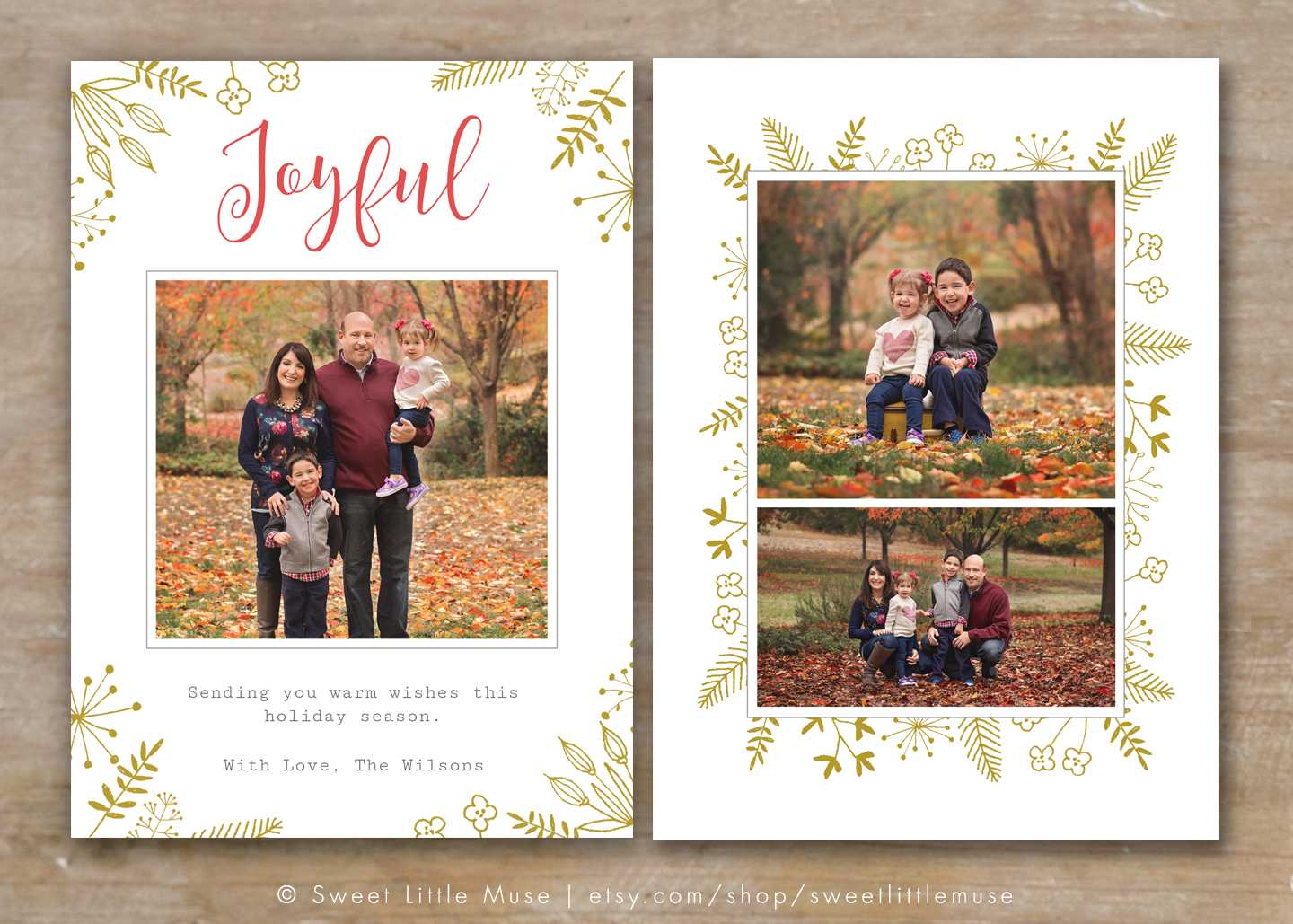 30 Holiday Card Templates For Photographers To Use This Year Within Free Photoshop Christmas Card Templates For Photographers