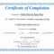 30 Premarital Counseling Certificate Of Completion Template Within Premarital Counseling Certificate Of Completion Template