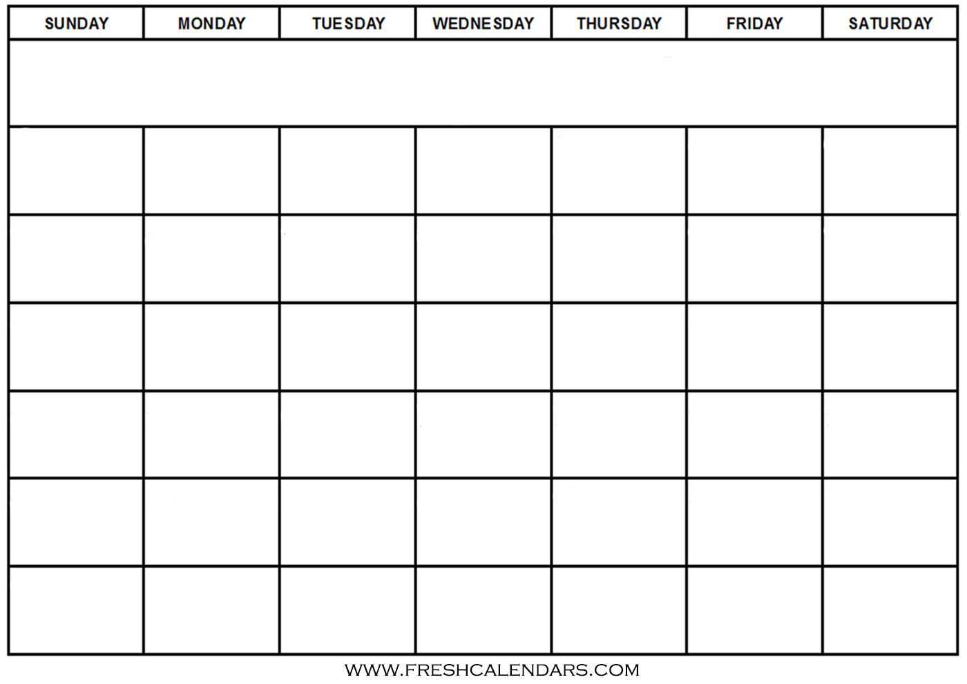 30 Print Free Calendar Template | Andaluzseattle Template Pertaining To Blank Calander Template