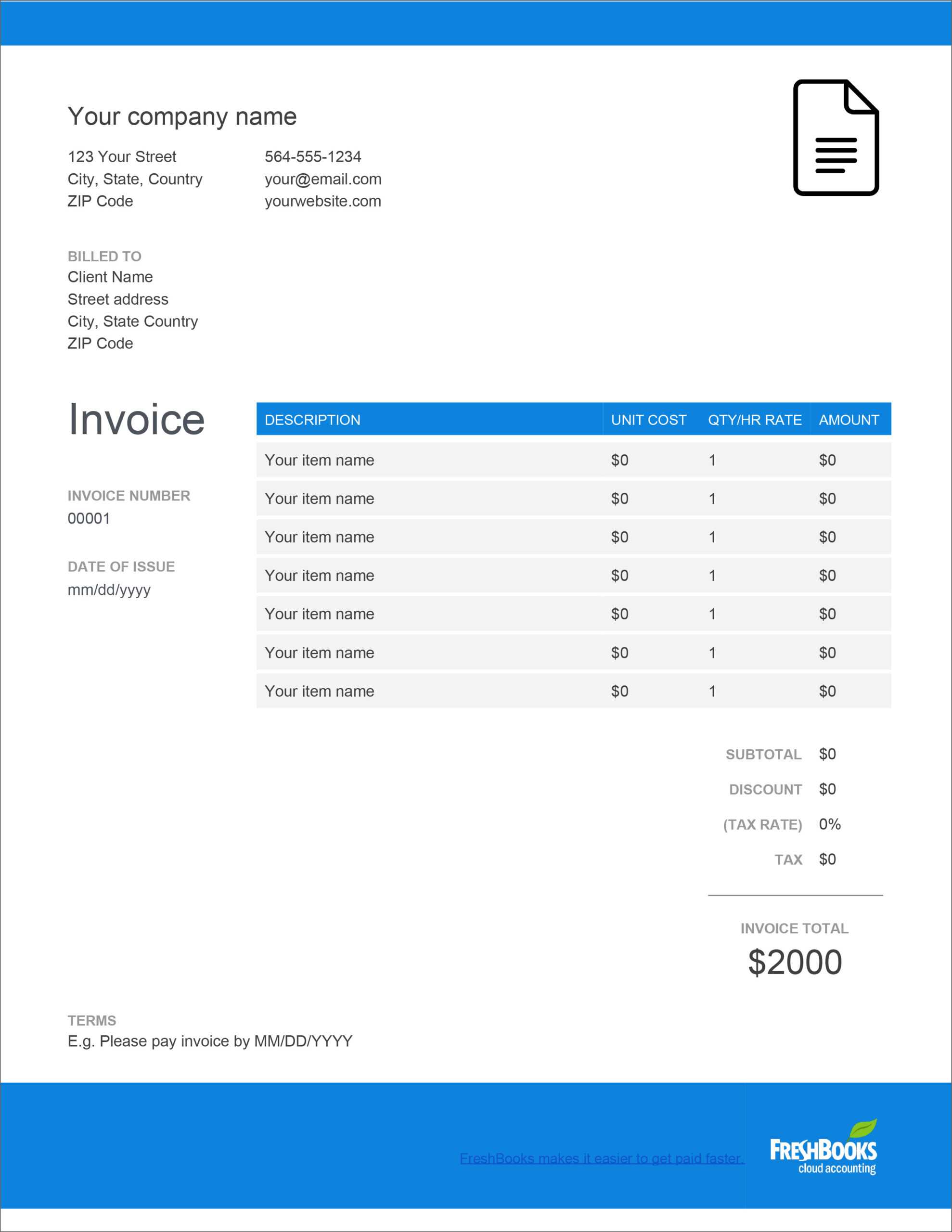 32 Free Invoice Templates In Microsoft Excel And Docx Formats With Microsoft Office Word Invoice Template