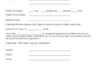 33+ Credit Card Authorization Form Template Download (Pdf, Word) regarding Credit Card Authorization Form Template Word