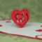 3D Heart Pop Up Card Template with regard to 3D Heart Pop Up Card Template Pdf