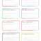 3X5 Note Card Template For Word – Atlantaauctionco For 3X5 Note Card Template