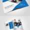 4 Pages Business Bi Fold Brochure . Creative Business Card With Regard To Pages Business Card Template