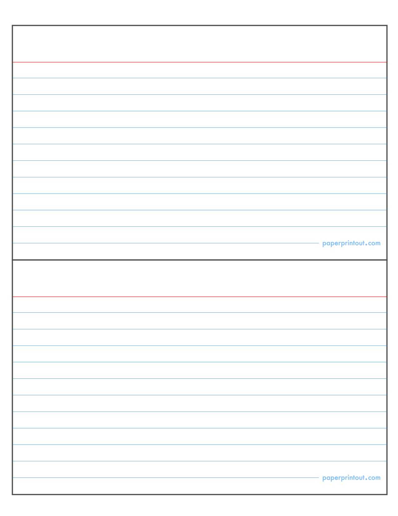 4 X 6 Note Card Template | Brainmaxx Regarding 4X6 Note Card Template