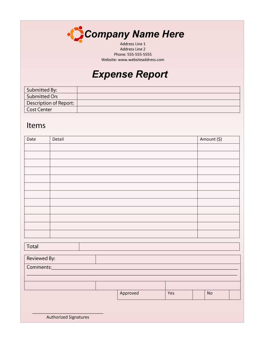 40+ Expense Report Templates To Help You Save Money ᐅ Intended For Capital Expenditure Report Template