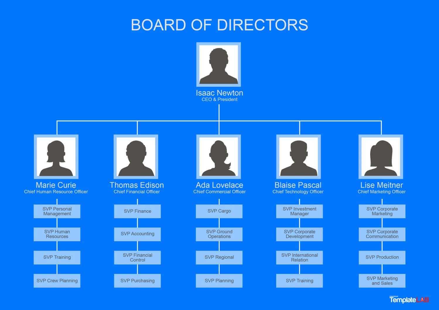 40 Organizational Chart Templates (Word, Excel, Powerpoint) With Organogram Template Word Free