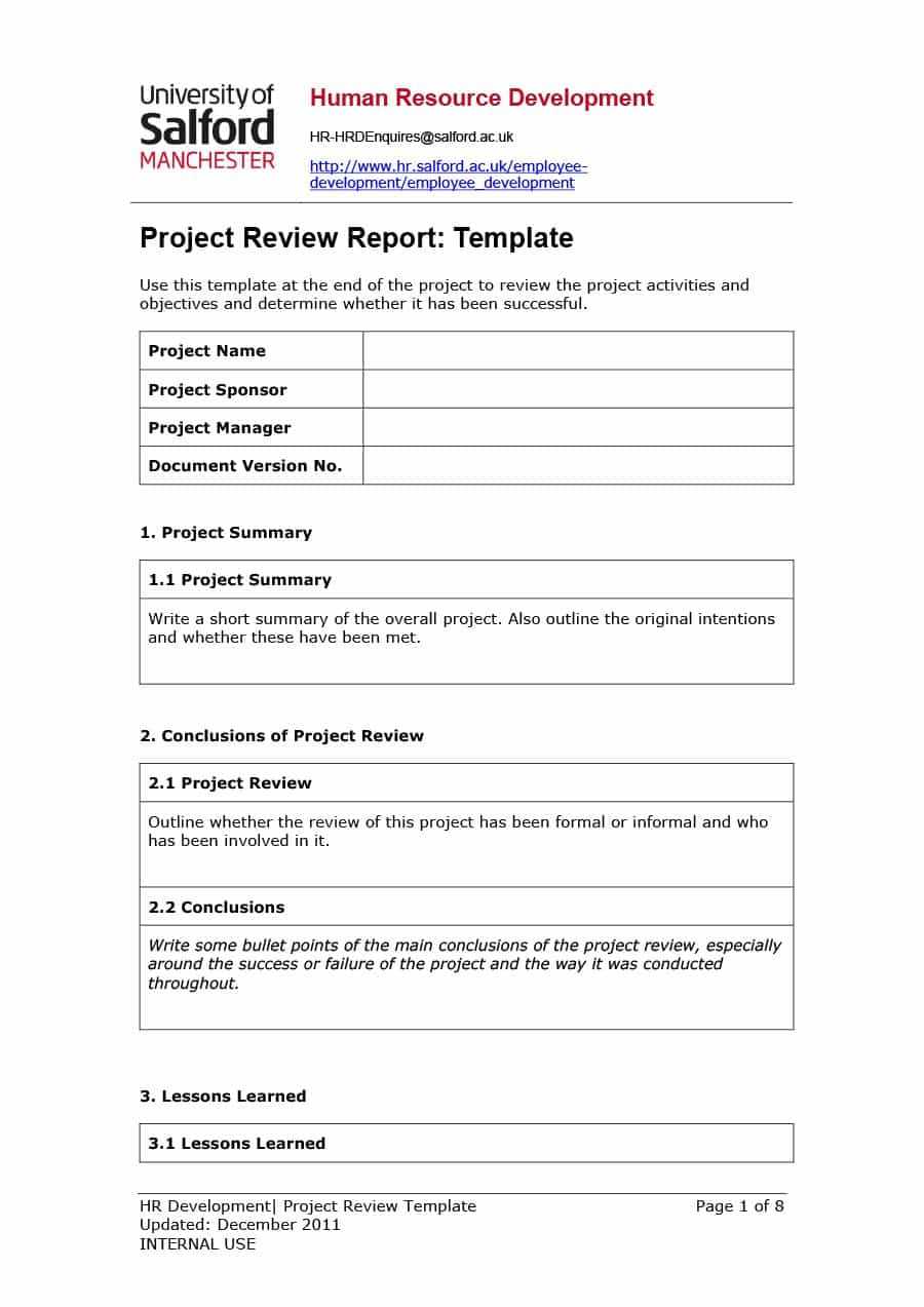 40+ Project Status Report Templates [Word, Excel, Ppt] ᐅ Intended For Development Status Report Template