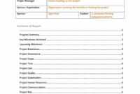 40+ Project Status Report Templates [Word, Excel, Ppt] ᐅ throughout Activity Report Template Word
