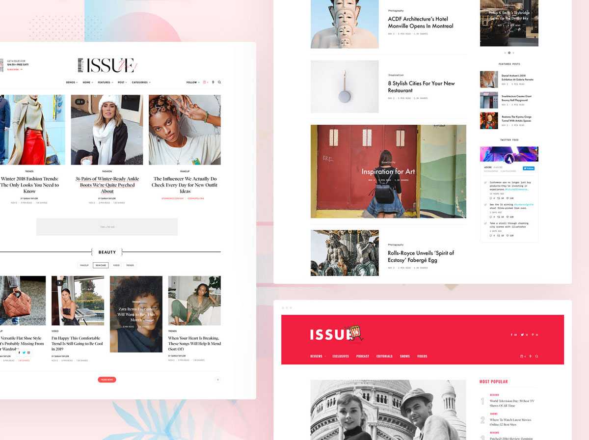 45+ Best Magazine WordPress Themes 2019 – Athemes Intended For Magazine Ad Template Word