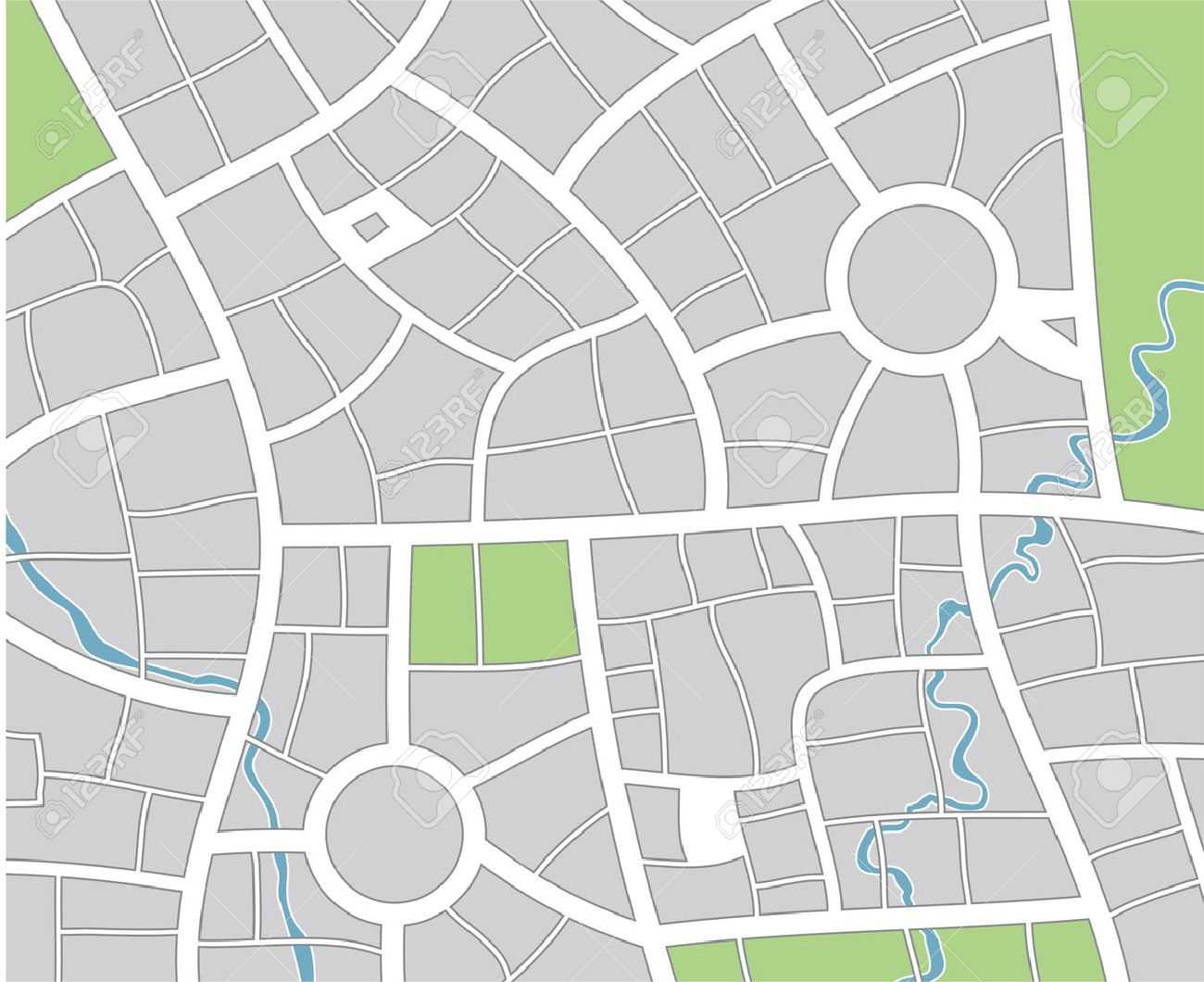 51 Thorough Blank Street Map Template Inside Blank City Map Template