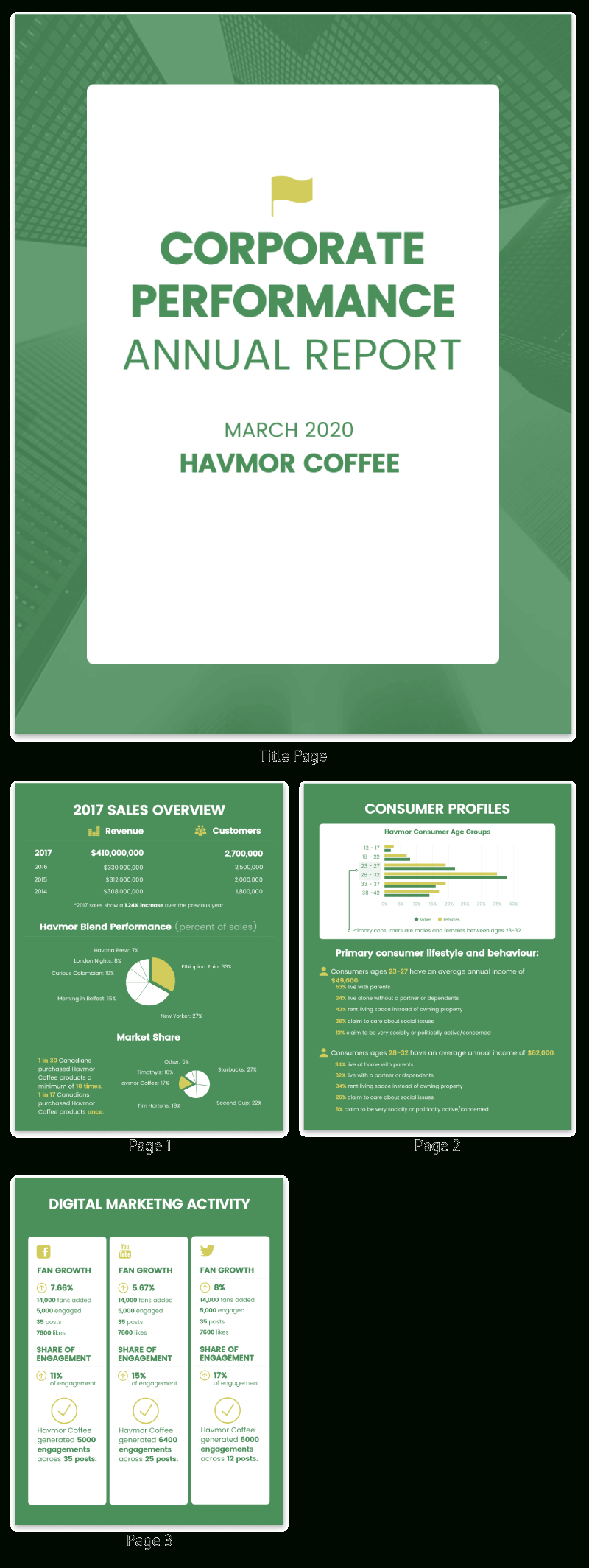 55+ Customizable Annual Report Design Templates, Examples & Tips In Section 37 Report Template