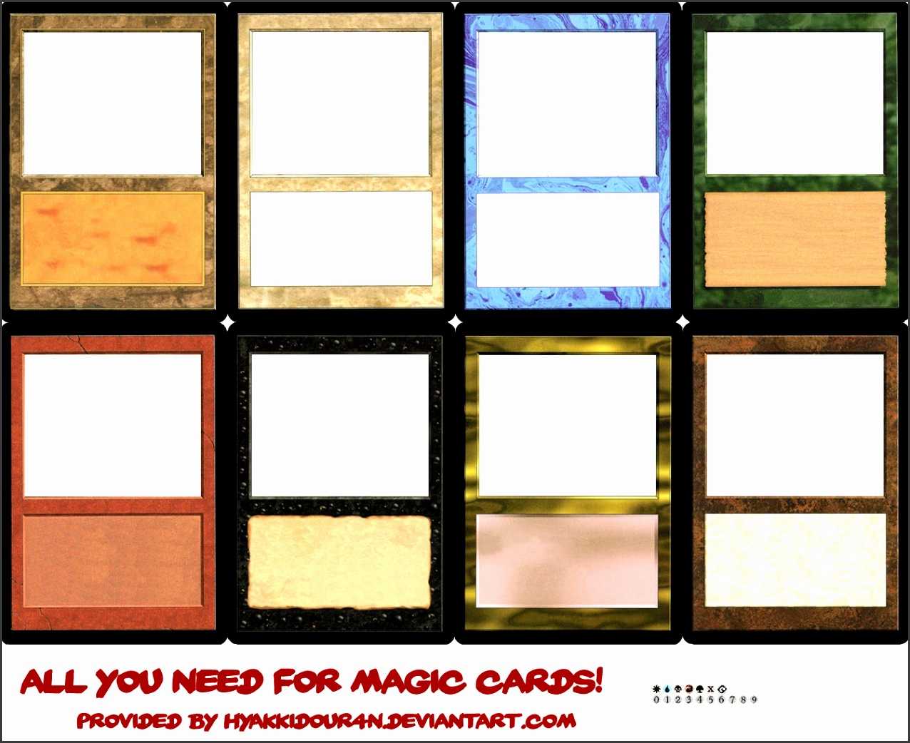 6 Blank Magic Card Template – Sampletemplatess With Blank Magic Card Template