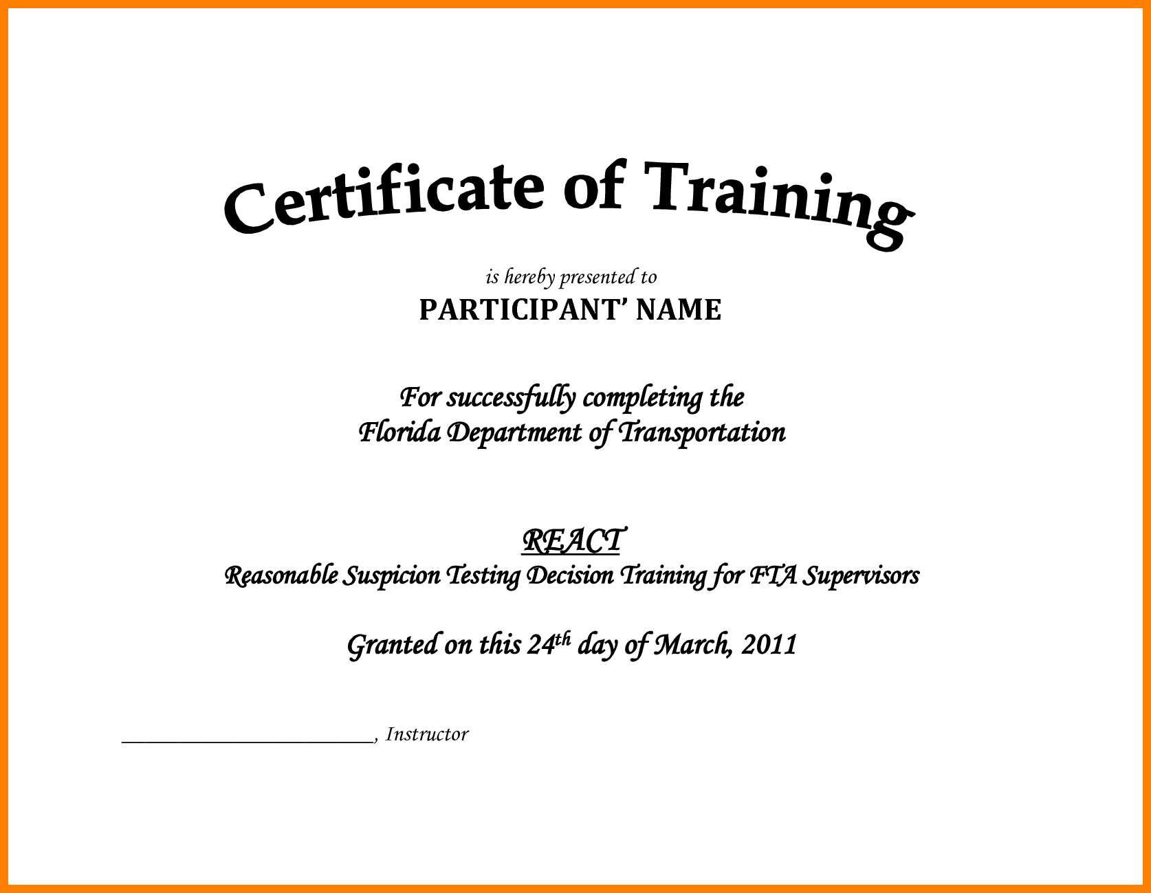7+ Free Printable Training Certificates Templates | Reptile Regarding Sales Certificate Template