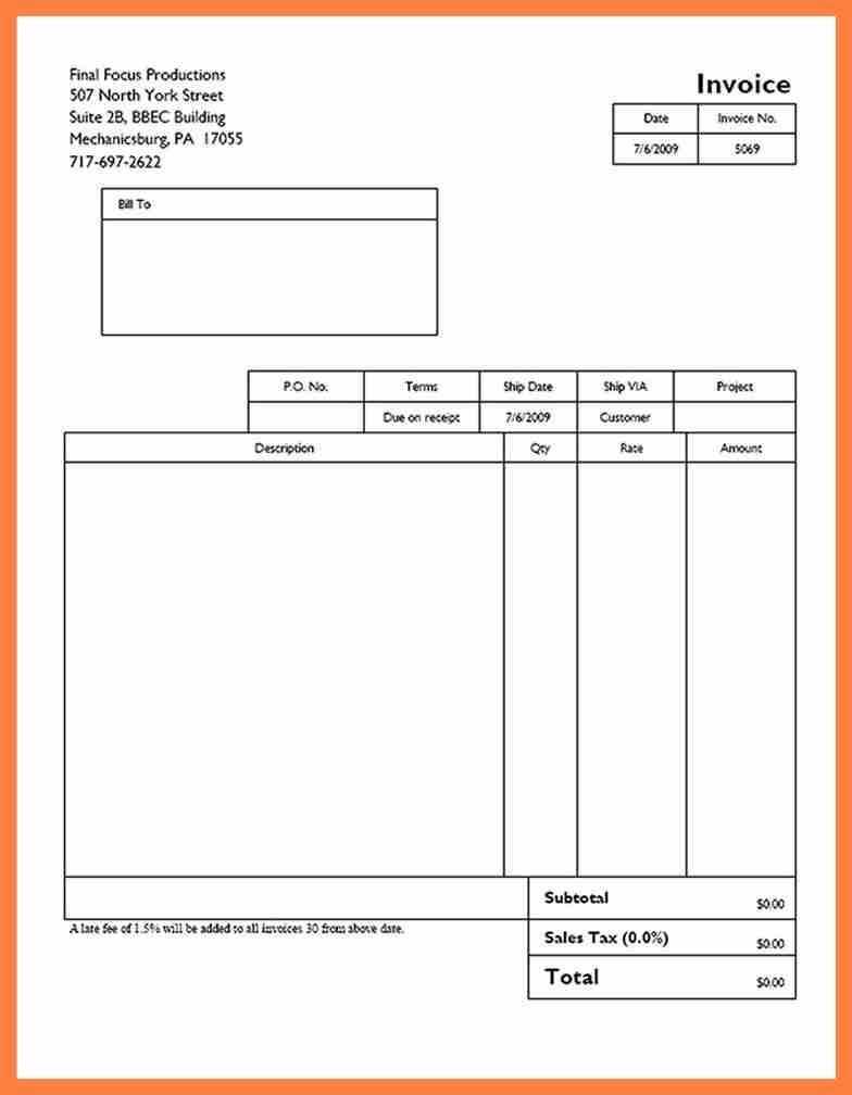 8 Quickbooks Invoice Templates Free Appointmentletters Within Quick Book Reports Templates