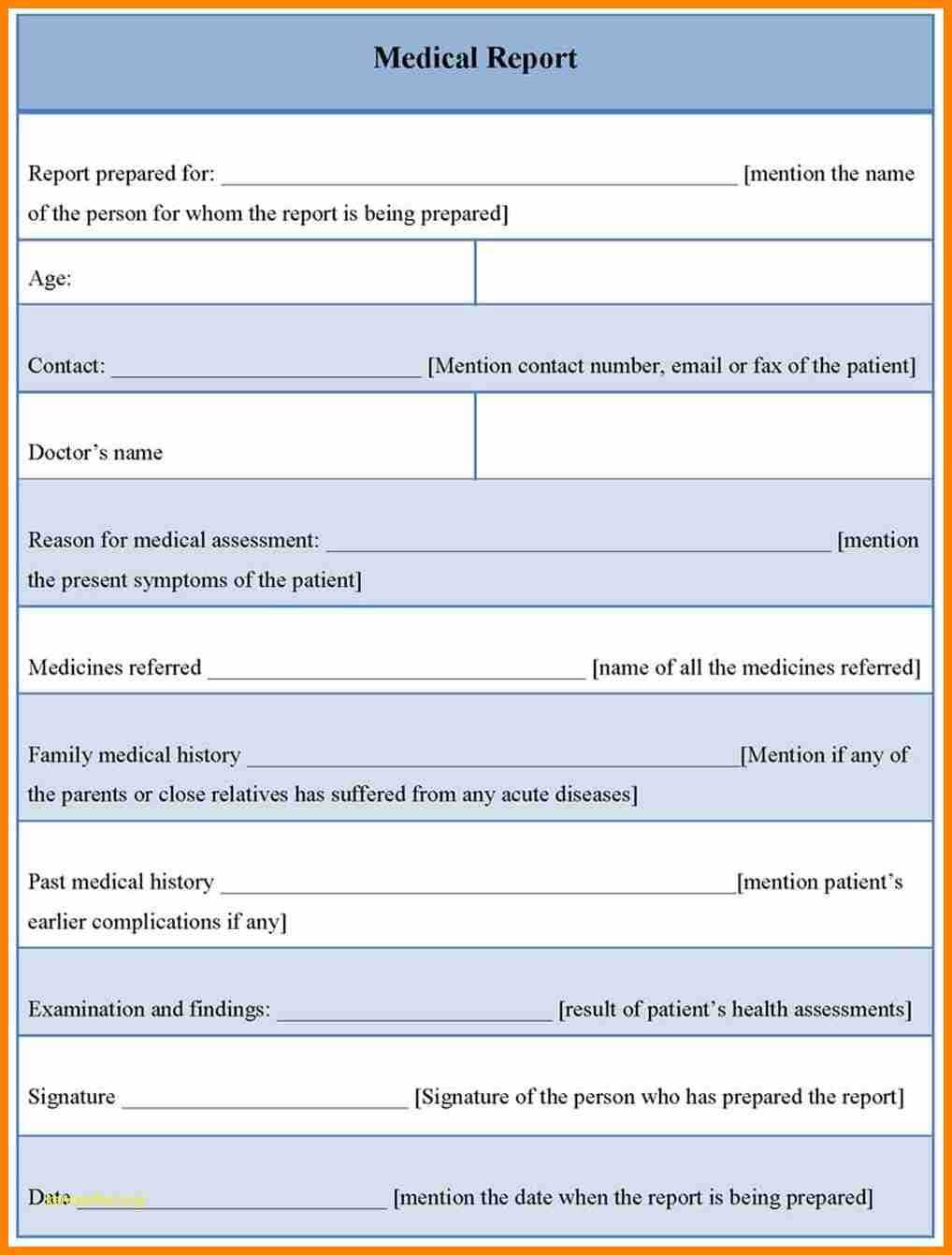 9+ Doctor Report Template | This Is Charlietrotter With Regard To Sales Visit Report Template Downloads