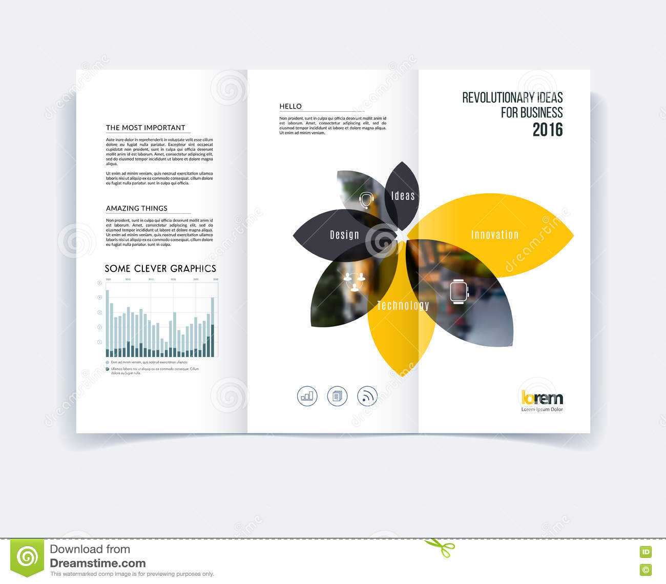 A4 Tri Fold Brochure Template Psd Free Download Templates In Pertaining To Engineering Brochure Templates Free Download