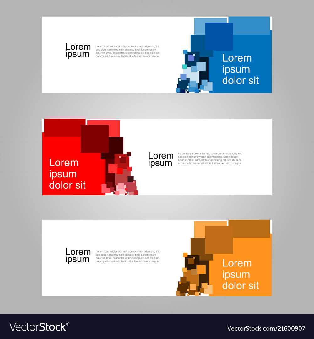 Abstract Geometric Banner Web Template Within Website Banner Templates Free Download