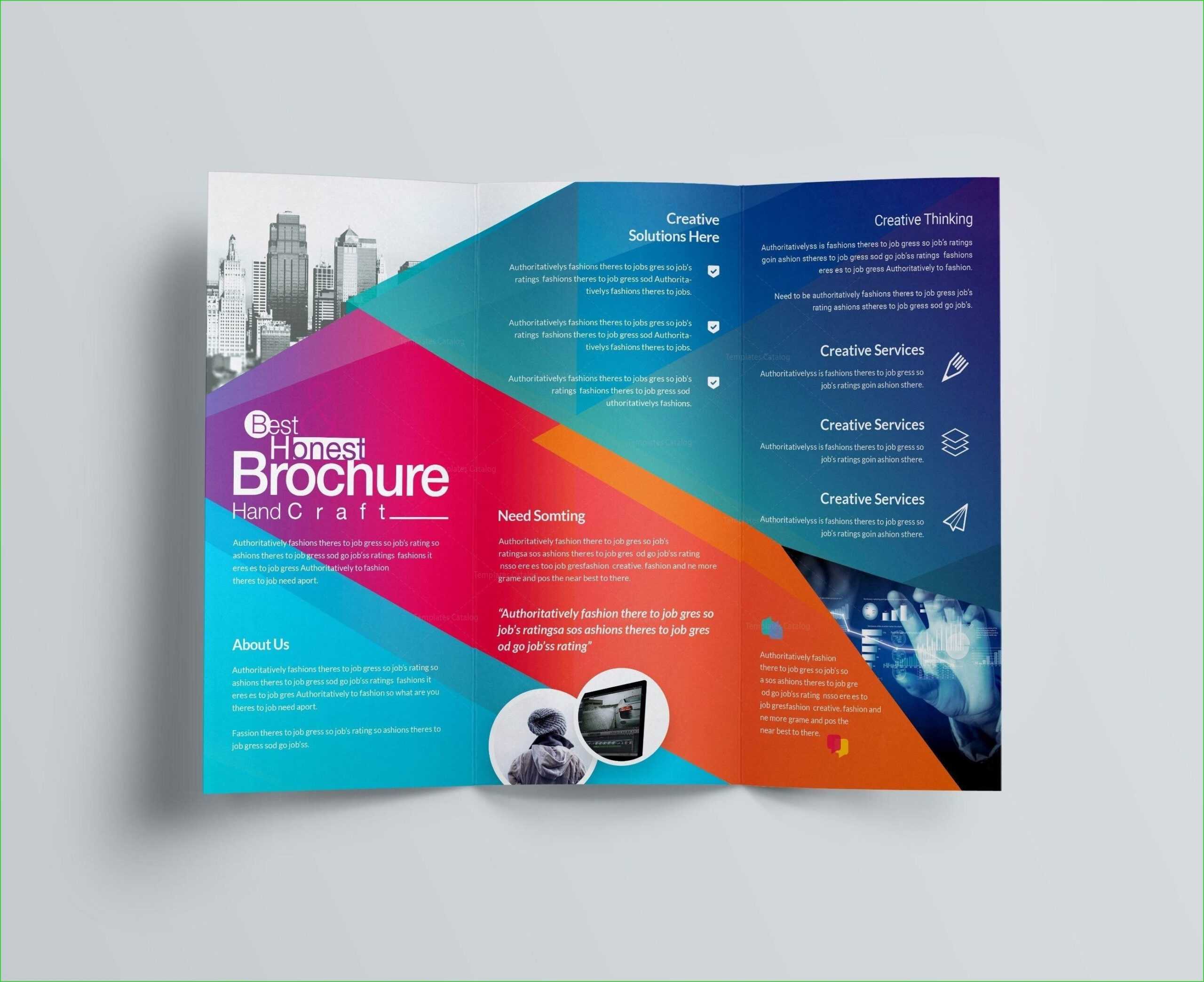 Adobe Indesign Tri Fold Brochure Template – Atlantaauctionco Within Z Fold Brochure Template Indesign