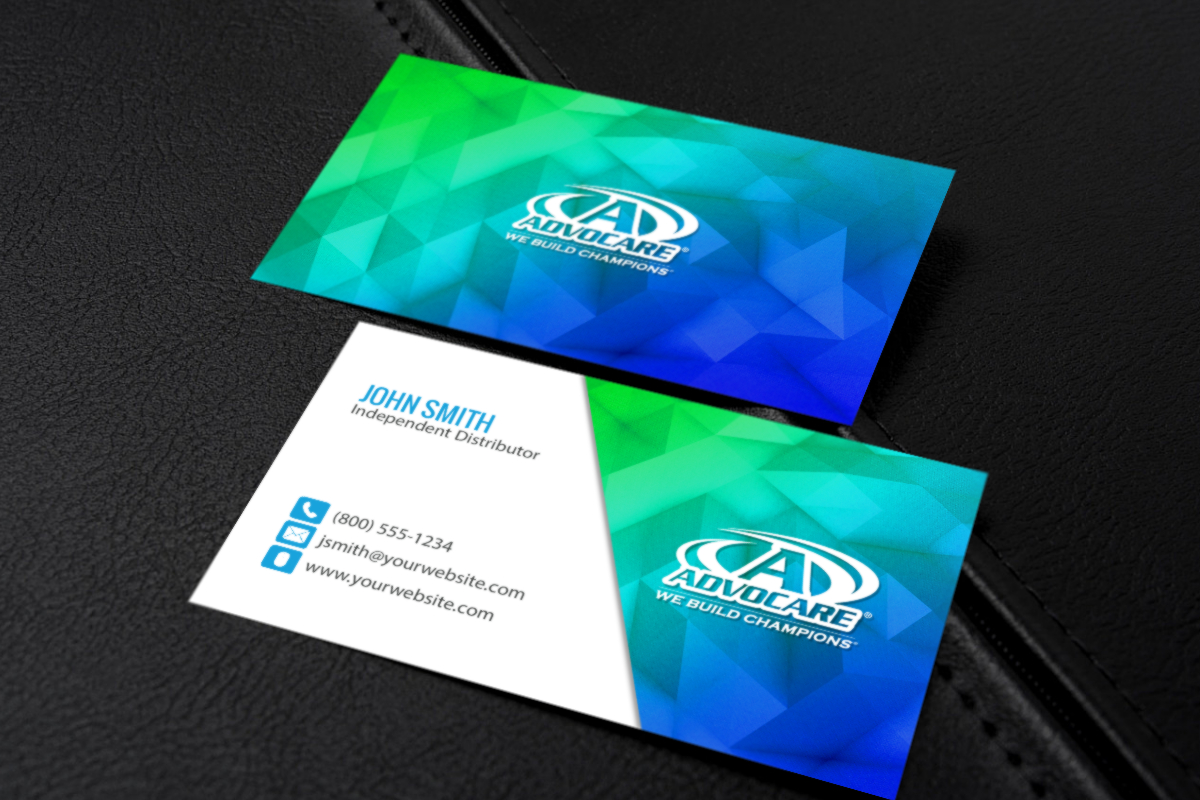Advocare Distributors Can Customize And Print New Business Pertaining To Advocare Business Card Template
