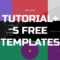After Effects Tutorial – .gif Animated Banner & 5 Free Templates Intended For Animated Banner Templates