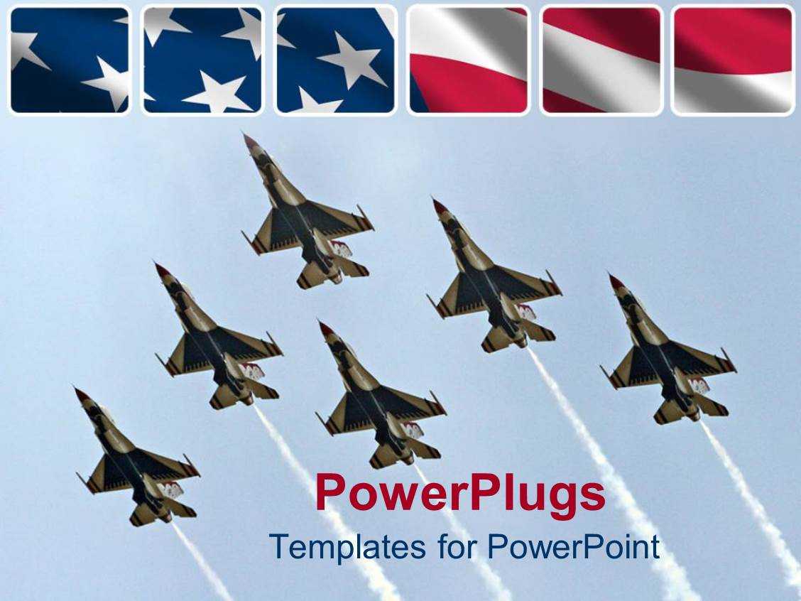 Air Force Powerpoint Templates W/ Air Force Themed Backgrounds With Air Force Powerpoint Template