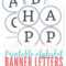 Alphabet Letters To Print Out Free Printable Color For Regarding Free Letter Templates For Banners