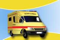 Ambulance Backgrounds For Powerpoint - Health And Medical with regard to Ambulance Powerpoint Template