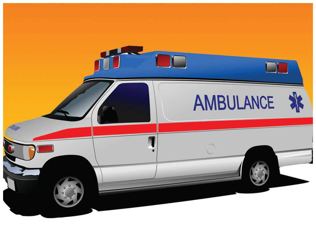 Ambulance Ppt Template (Ambulance Ppt Slide)  Templates Vision In Ambulance Powerpoint Template