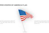 American Flag Powerpoint Template And Keynote Slide with American Flag Powerpoint Template
