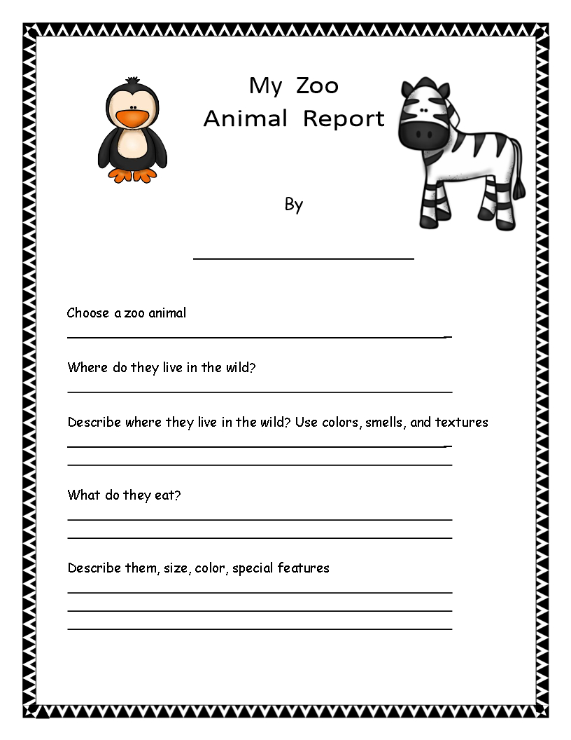 Animal Report Example | Templates At Allbusinesstemplates For Animal Report Template
