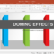 Animated Domino Effects Powerpoint Template – Fppt Regarding Powerpoint Replace Template