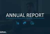 Annual Report Template For Powerpoint within Annual Report Ppt Template